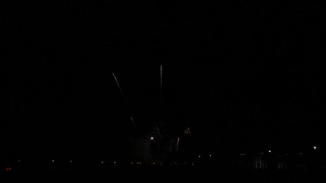 Firework display at Newark showground
