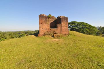 Maidams  - tumuli of the royalty and aristocracy of the medieval Ahom Kingdom  in Assam, India
 - obrazy, fototapety, plakaty