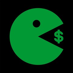 Eating Money - Dollar