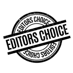 Obraz premium Editors Choice rubber stamp