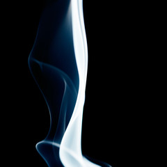 Obraz premium Abstract composition with smoke shapes