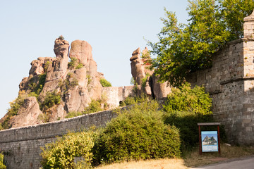 Scenes from Belogradchik fortress and special red rocks - Bulgaria