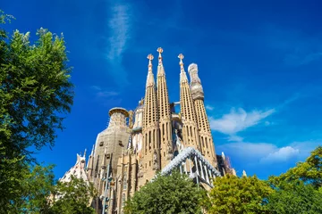 Tuinposter Sagrada Familia  in Barcelona © Sergii Figurnyi