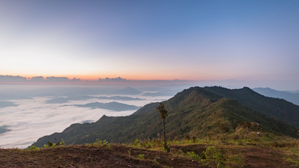 Phu chi duen Unseen in Chiangrai,Thailand