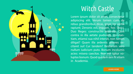 Witch Castle Conceptual Banner