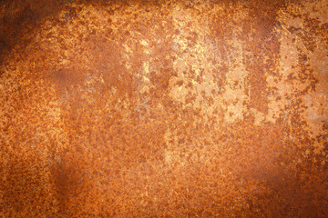 Rusty metal texture, rusty metal background for design with copy space for text or image. Rusty metal is caused by moisture in the air.