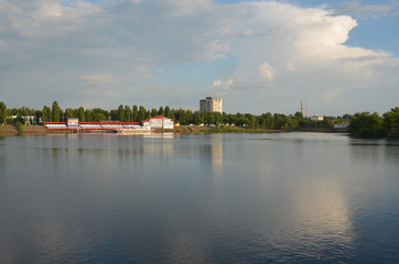 Obraz premium городской водный стадион