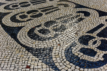 Mosaic Street - Lisbon, Portugal