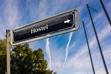 Schild 110 - Hostel