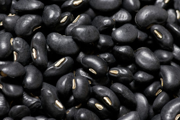 Black beans background