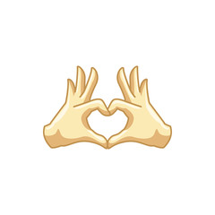 heart tag icon illustration