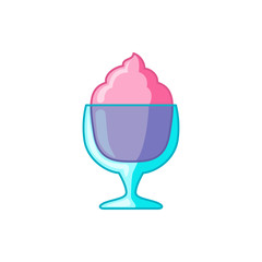 milkshake icon illustration
