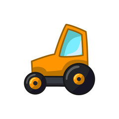 excavator icon illustration