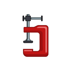vice clamp icon illustration