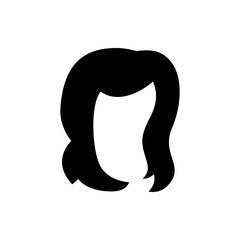 Obraz premium hairstyle icon illustration