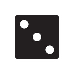 Dice icon illustration