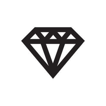 Diamond icon illustration