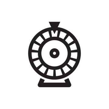 Roulette Icon Illustration