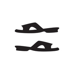 slippers icon illustration