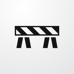 barrier icon illustration