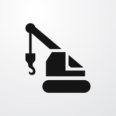 crane icon illustration