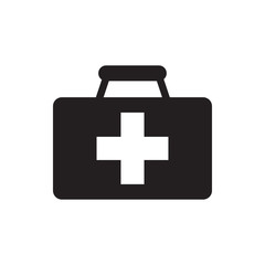 first aid kit icon illustration