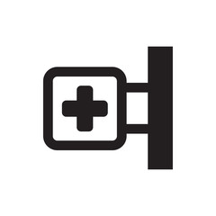 medical cross icon illustration