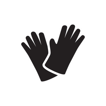 gloves icon illustration