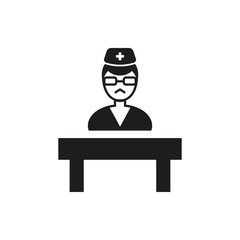 doctor icon illustration