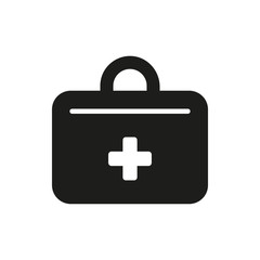 first aid kit icon illustration