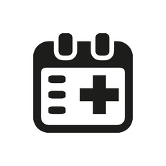 Obraz premium medical appointment icon illustration