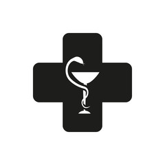 pharmacy icon illustration