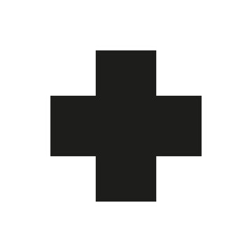 medical cross icon illustration