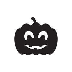 pumpkin haloween icon illustration