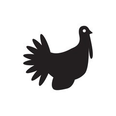 turkey icon illustration