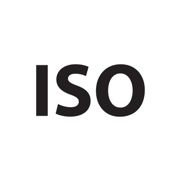 ISO icon illustration
