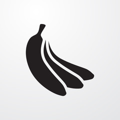 banana icon illustration