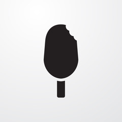 ice cream icon illustration