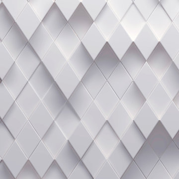 3d illustration of geometric pattern