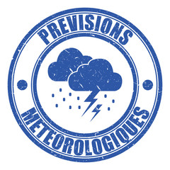 Logo prévisions météorologiques.