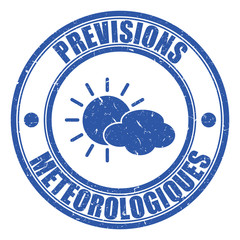 Logo prévisions météorologiques.