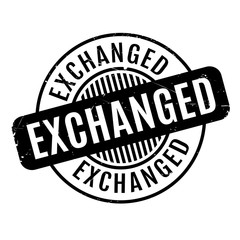 Exchanged rubber stamp