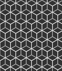 Naklejka premium pattern of the hexagonal net