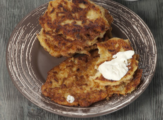 Marrow zuccini flapjack