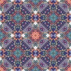 Seamless vector pattern in indian style.