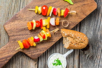 Frisches Gemüse - Rohkost - Diät