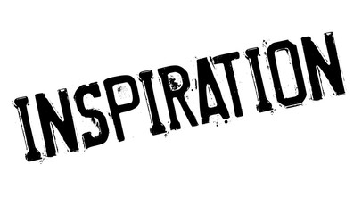 Inspiration rubber stamp