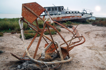 Ancla en el Guadalquivir