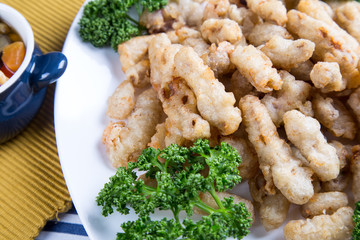 Sweet and Sour Pork ( tangsuyuk ) - Korean food