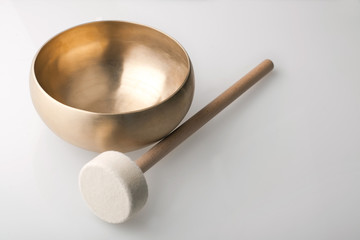 Herz Klang Schale aus verschiedenen Metallen